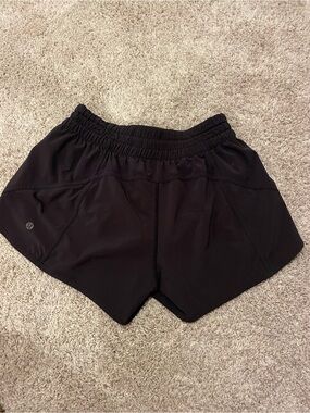 lululemon athletica Black Women's Athletic Running Shorts